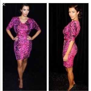 Anthropologie Tracy Reese Leopard Silk Dress